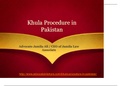 Let Know Law of Khula in Pakistan By Top Lawyer 