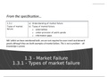 Theme 1: 1.3.1 Market Failure