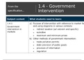 Theme 1: 1.4.1e Other Methods of Government Interventions