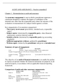 Audit and Assurance Guide