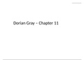 Dorian Gray: Chapter 11 analysis