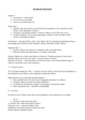 Inchoate offences summary notes