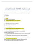 Liberty University HIEU 201 chapter 2 quiz