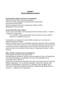 Samenvattingen/Summaries Block 4 Organization Studies (Organisatiewetenschappen) year 2: Strategic decision making & Relations and Networks of Organizations