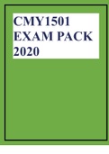 CMY1501 EXAM PACK 2020