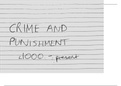 GCSE History: Crime and Punishment Through Time - Full Notes