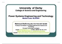 Power systems lecture 4