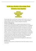Christine Jean-Baptiste_Module 6 Knowledge Check_2020 | NURS 6501 Knowledge Check _Student Response