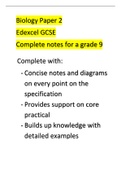 Biology Edexcel GCSE grade 9-1