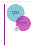 Kern B KTF5 Leerjaar 2
