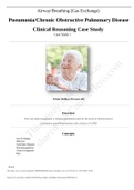 NURSING N/A Case Study 1 and Rubric-Pneumonia-COPD (2) COMPLETE SOLUTIONS