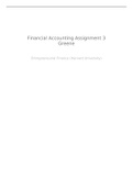 Essay Entrepreneurial Finance (HBSMBA 1624)