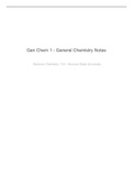 ASU Chem 113 Course Bundle Lecture notes + Exams 