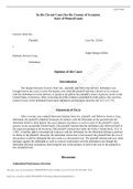 GOVT 404 Judicial Opinion Drafting Paper Latest update 2021. Graded A