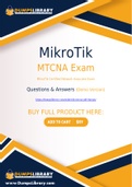 MikroTik MTCNA Dumps - You Can Pass The MTCNA Exam On The First Try