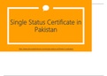 Seek Guide of Single Status Certificate Apostille (2021) by Best Family Lawyer 