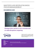 NCOI MBA Masterclass Bedrijfskundig Procesmanagement cijfer 9,5 incl. beoordeling
