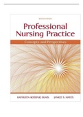 100% complete test bank solution  Professional Nursing: Concepts & Challenges, 9th Edition Test Bank by (Janice S. Hayes)