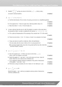 Pearson Edexcel AS and A Level Mathematics, New Spec 2015, Pure Mathematics Year 1 and Year 2 Unit Test Bundle QUESTION PAPER