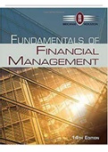 Fundamentals Of Financial Management Brigham 14th Edition Test Bank