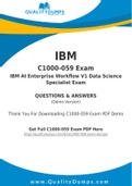 IBM C1000-059 Dumps - Prepare Yourself For C1000-059 Exam