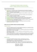 Psychology 243_Summary Exam Notes_Reseach Design_Chapter 1 