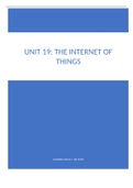 Unit 19 : The Internet of Things assignment 1 & 2