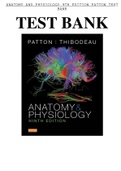 test bank Anatomy and Physiology 9th Edition Patton
