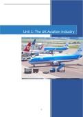 Unit 1: The UK Aviation Industry