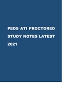 test bank peds-ati-proctored-study-notes-latest-2021.