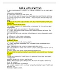 NURS 4470_2019 HESI RN EXIT V1_Questions well highlighted.