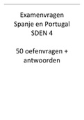 oefenvragen SDEN4 module2 Spanje en Portugal