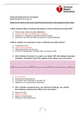 Advanced Cardiovascular Life Support Exam Version B (50 questions and answers)_Complete Solution Rated A.