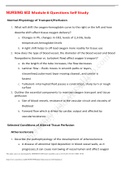 NURSING 602 Module 6 Questions Self Study,100% CORRECT
