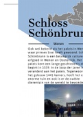 Infographic over Schloss Schönbrunn