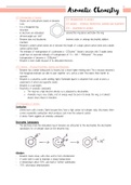 AQA A-Level Chemistry 3.10 Aromatic Chemistry