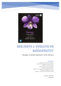 Deeltoets 1: Evolutie en biodiversiteit (Campbell)