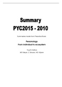 PYC4804 Summary