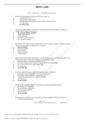 MKTG 250/MKTG250H Quiz1 Questions and Answers Latest