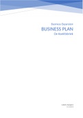 Avans University of Applied Sciences - International Business (and Management) - Year 3 Quarter 2 - IBO  Project - Business Plan 