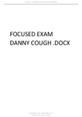 Experience Overview FOCUSED EXAM COUGH Patient Danny Rivera Digital Clinical Experience Score 100%.