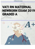 VATI EXAM BUNDLE UPDATED 2021(Bundle Includes Both RN and PN Version, Download any One)