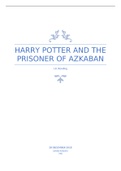 English Book Report by Harry Potter and the Prisoner of Azkaban