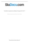TEST BANK for Medical Surgical Nursing  9th Edition by Ignatavicius & Workman & Rebar & Heimgartner. (Complete Download)