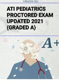 Exam (elaborations) ATI pediatrics proctored exam 