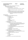 Lecture Notes Neuropsychological Assessment 