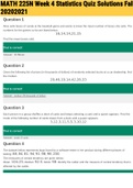 Exam (elaborations) MATH 225N Week 4 Statistics Quiz Solutions Fall 2020/2021 