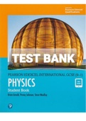 Exam (elaborations) TEST BANK FOR [Edexcel International GCSE] Steve Woolley - Edexcel IGCSE Physics Revision Guide Solutions Manual 