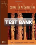 Exam (elaborations) TEST BANK FOR Computer Architecture A Quantitative Approach 4th Edition By John L. Hennessy & David Patterson (Solution manual) 