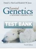 Exam (elaborations) TEST BANK FOR ESSENTIAL GENETICS A Genomics Perspective 4th Edition By Daniel L. Hartl and Elizabeth W. Jones (Study Guide and Solution Manual) 